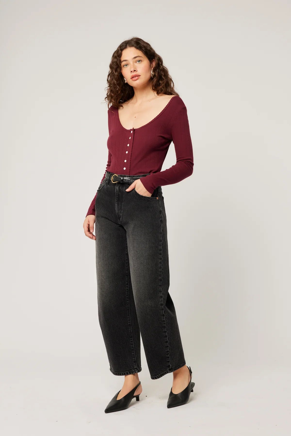 Gigi Barrel 80's Black