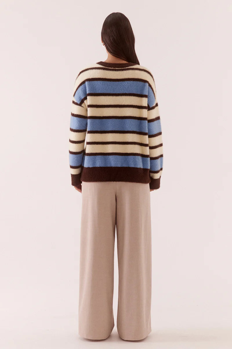 Holland Stripe Crew Knit
