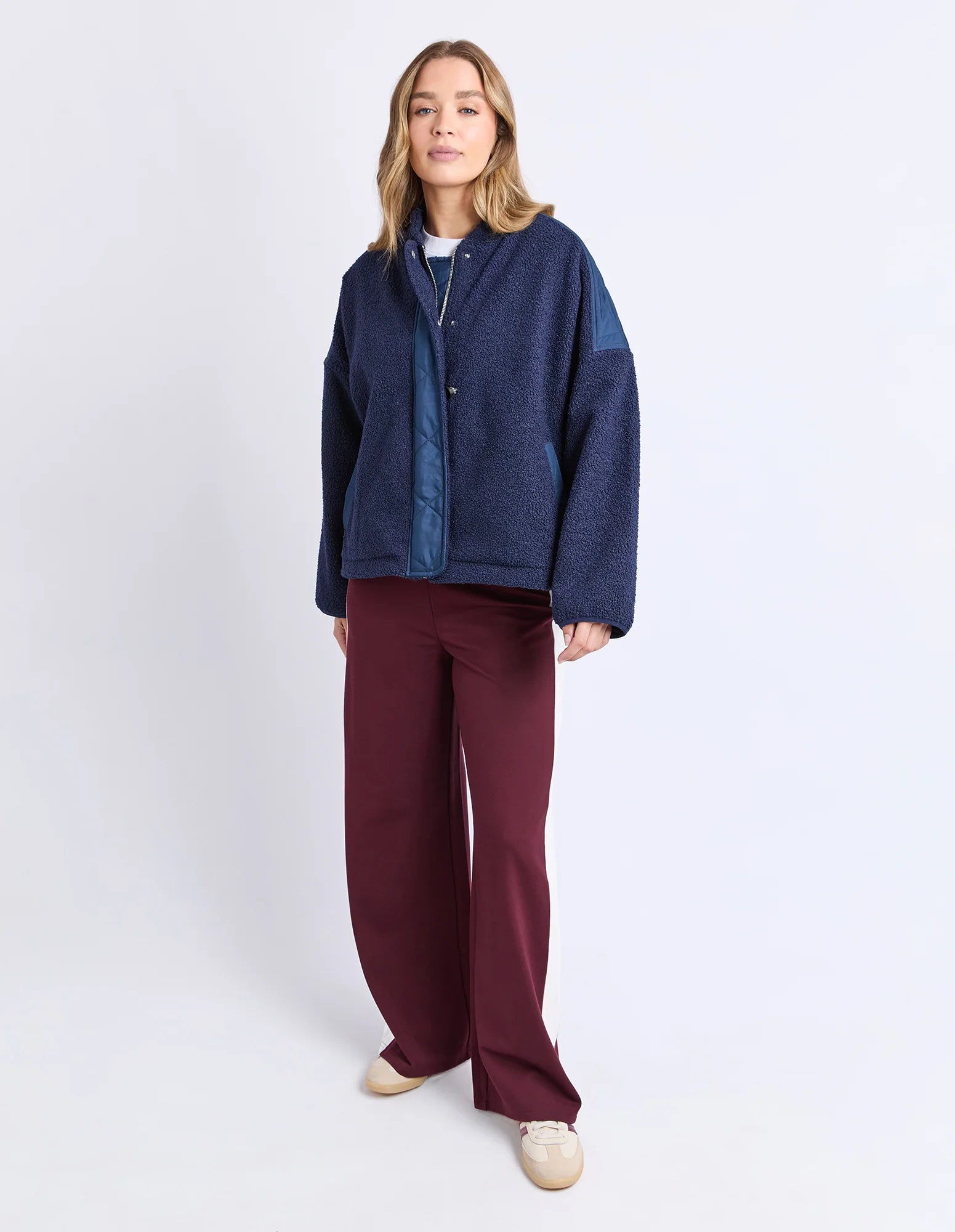 Arizona Fleece Zip Thru Navy