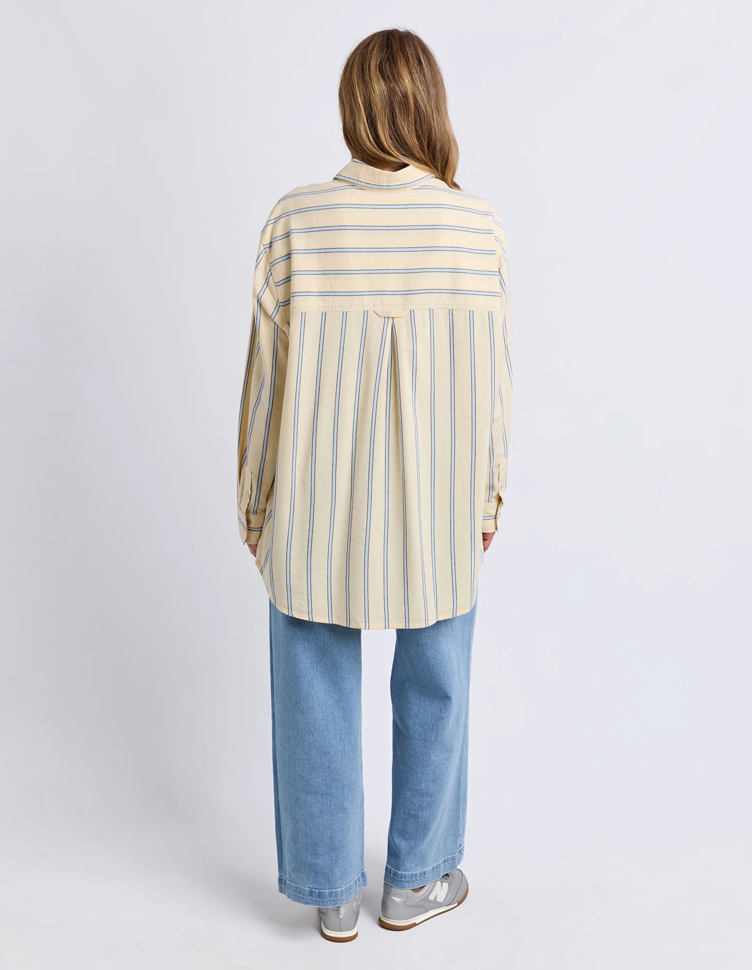 Sadie Shirt Lemon Stripe
