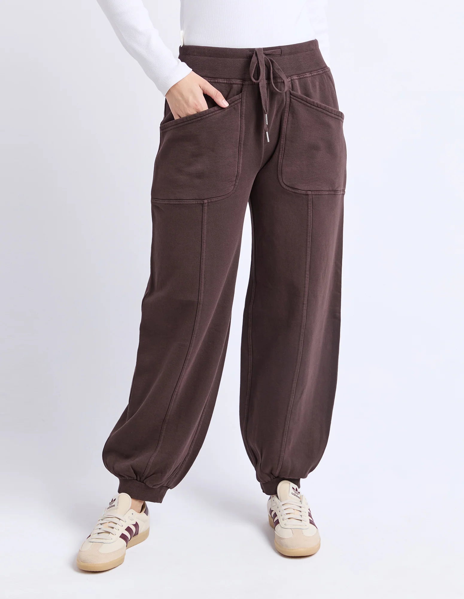 Leo Track Pant Coffee