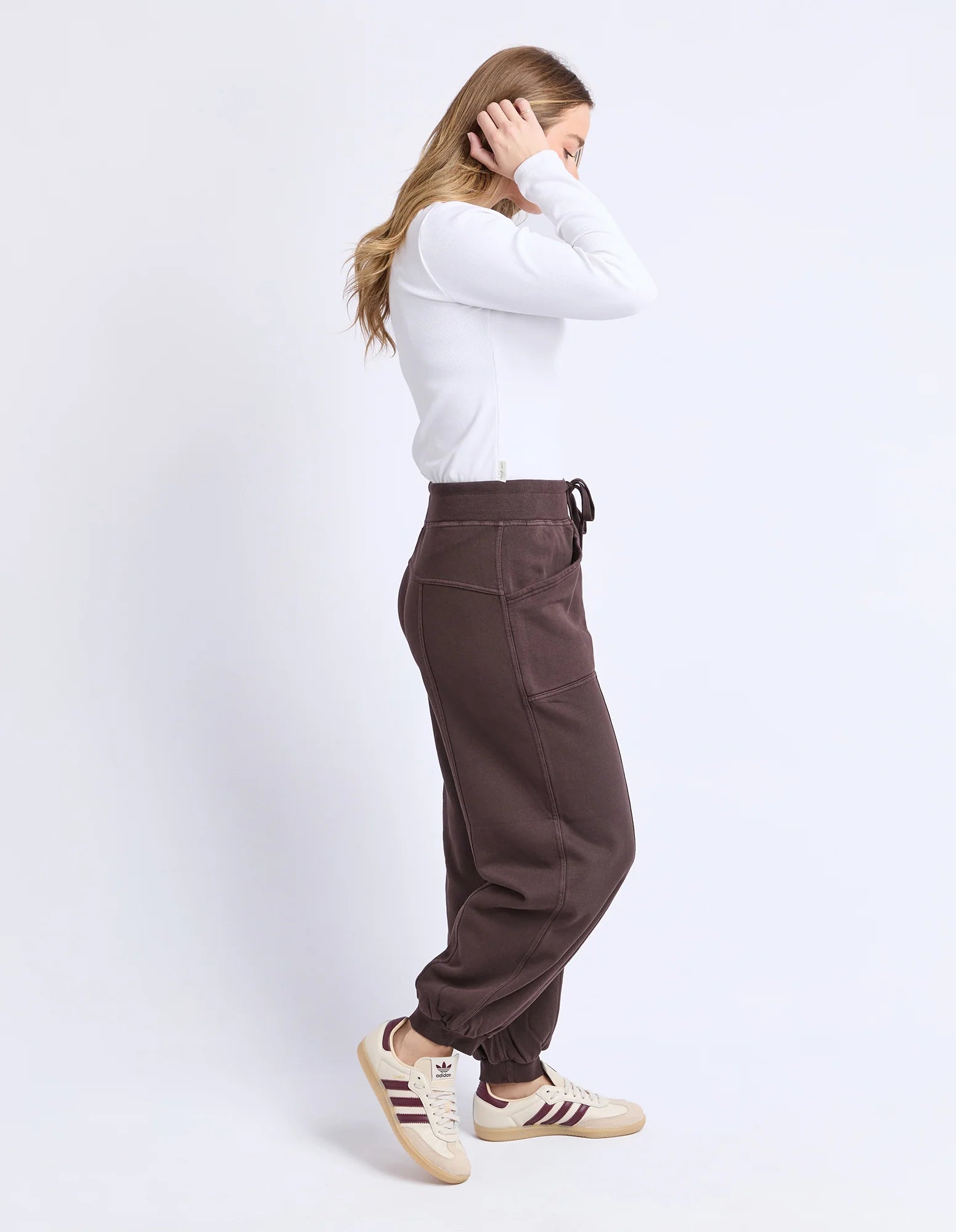 Leo Track Pant Coffee