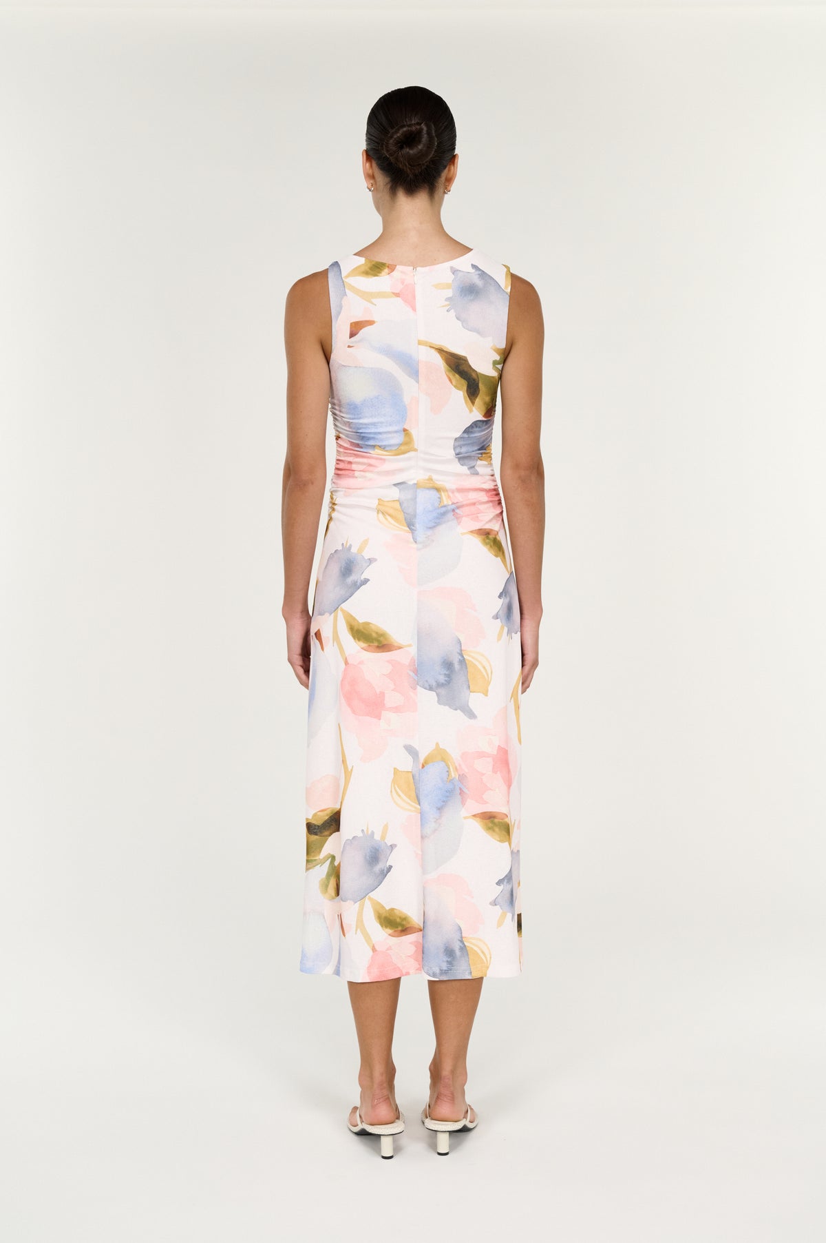 Valea Mesh Midi Dress