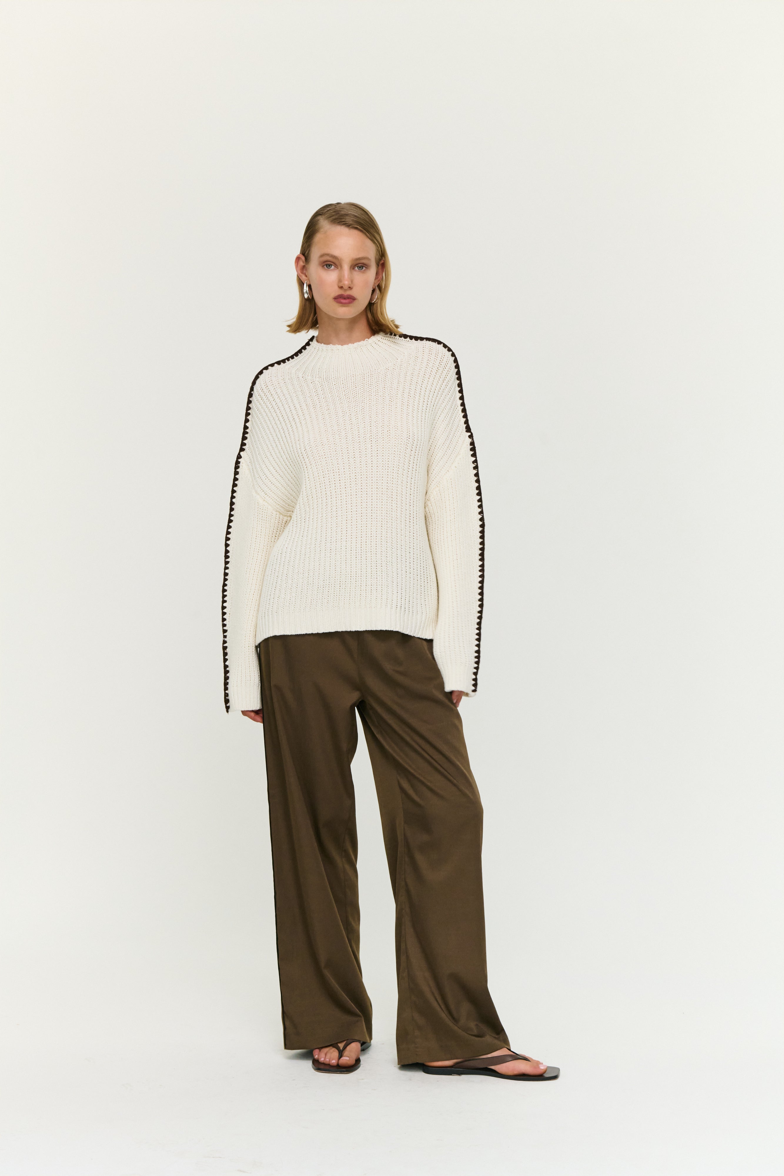 Finn High Neck Jumper