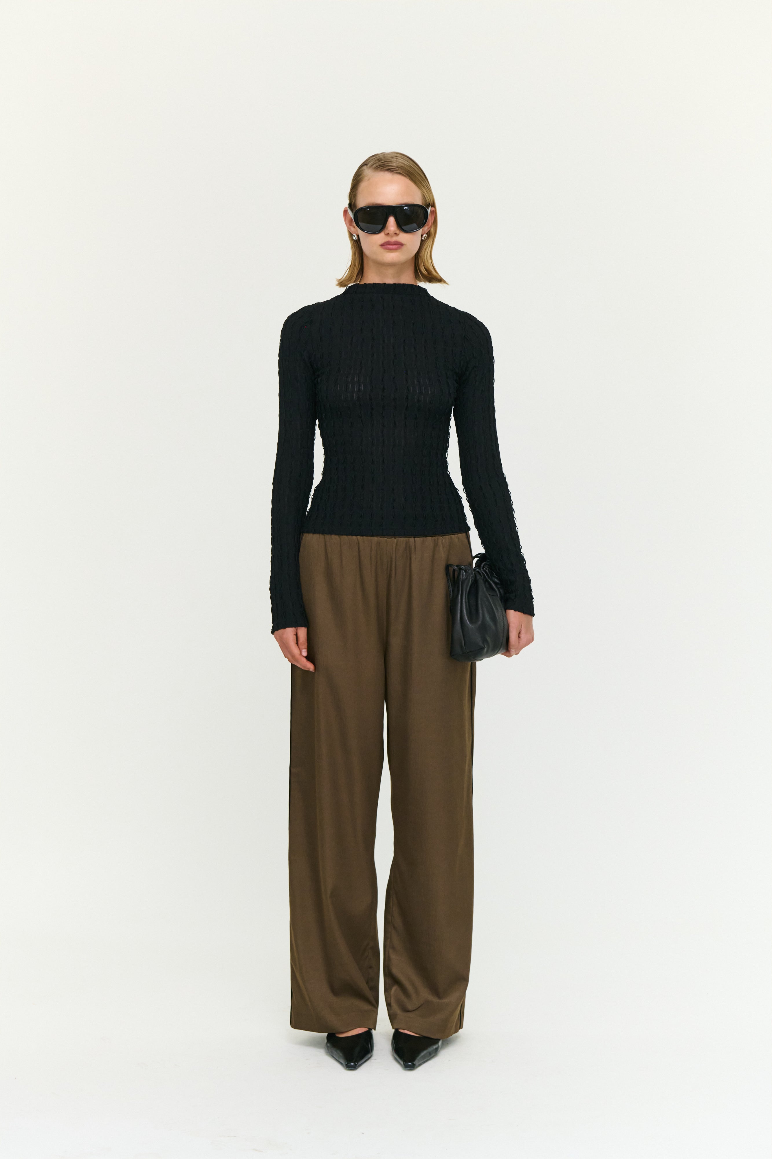 Drew High Neck Top