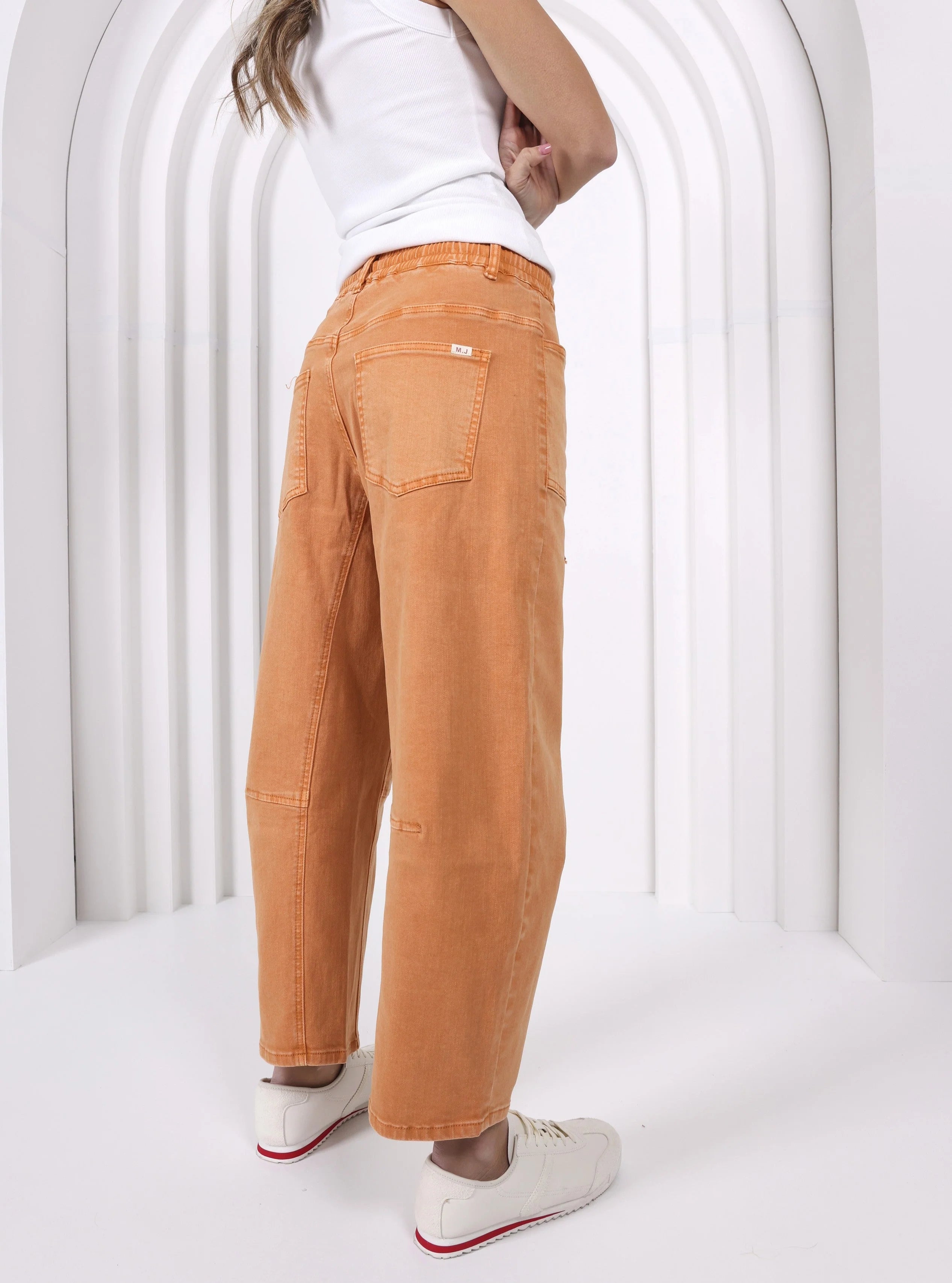 Leo Barrel Jeans Ginger