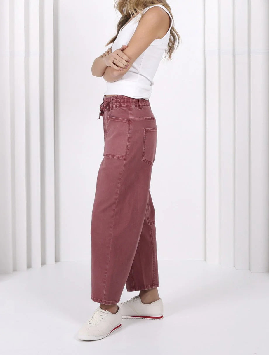 Leo Barrel Jeans Sunset