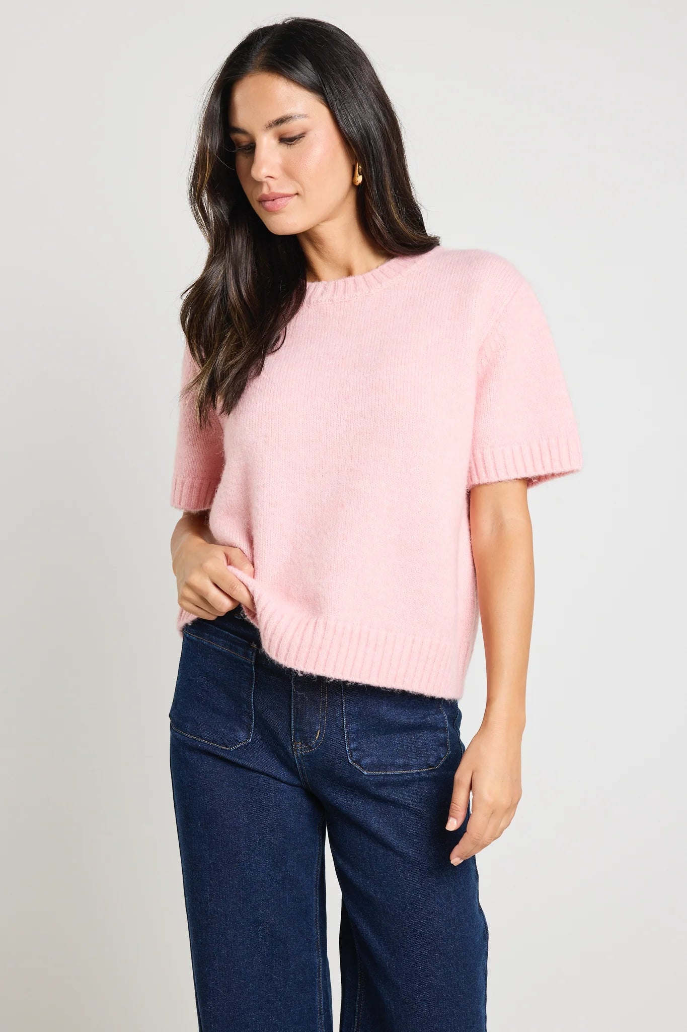 Goddess Blush Soft Knit Tee