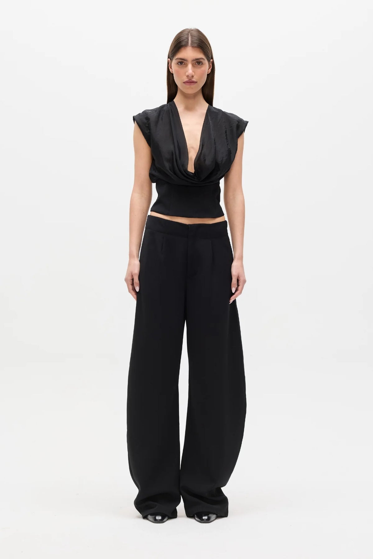 Navy Pant Black