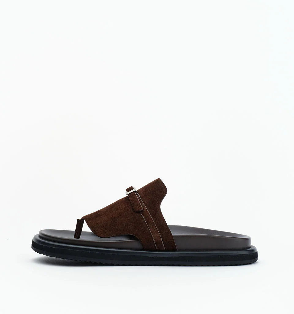 PARLEZ Choc Suede