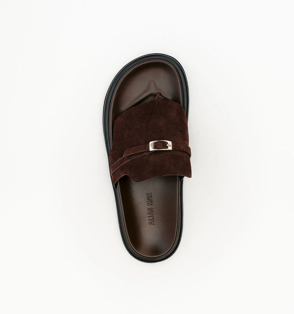 PARLEZ Choc Suede