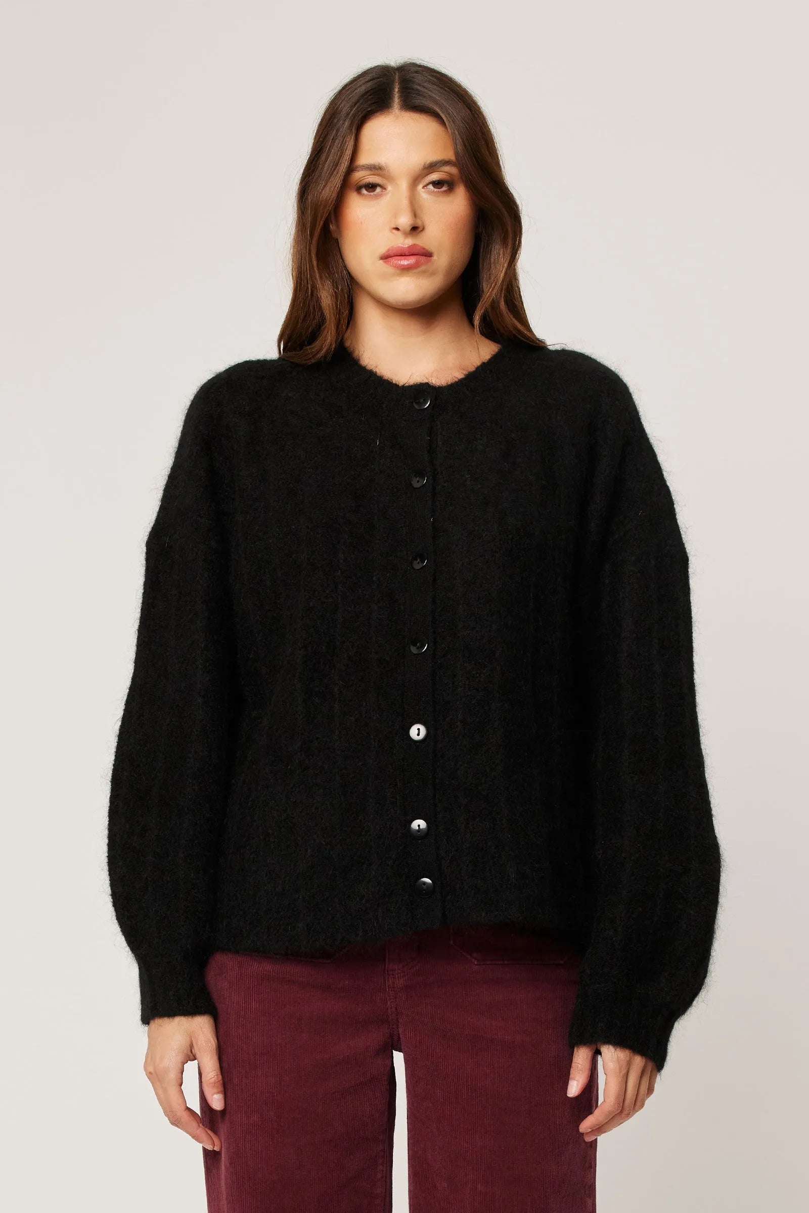 Elodie Cardigan Black