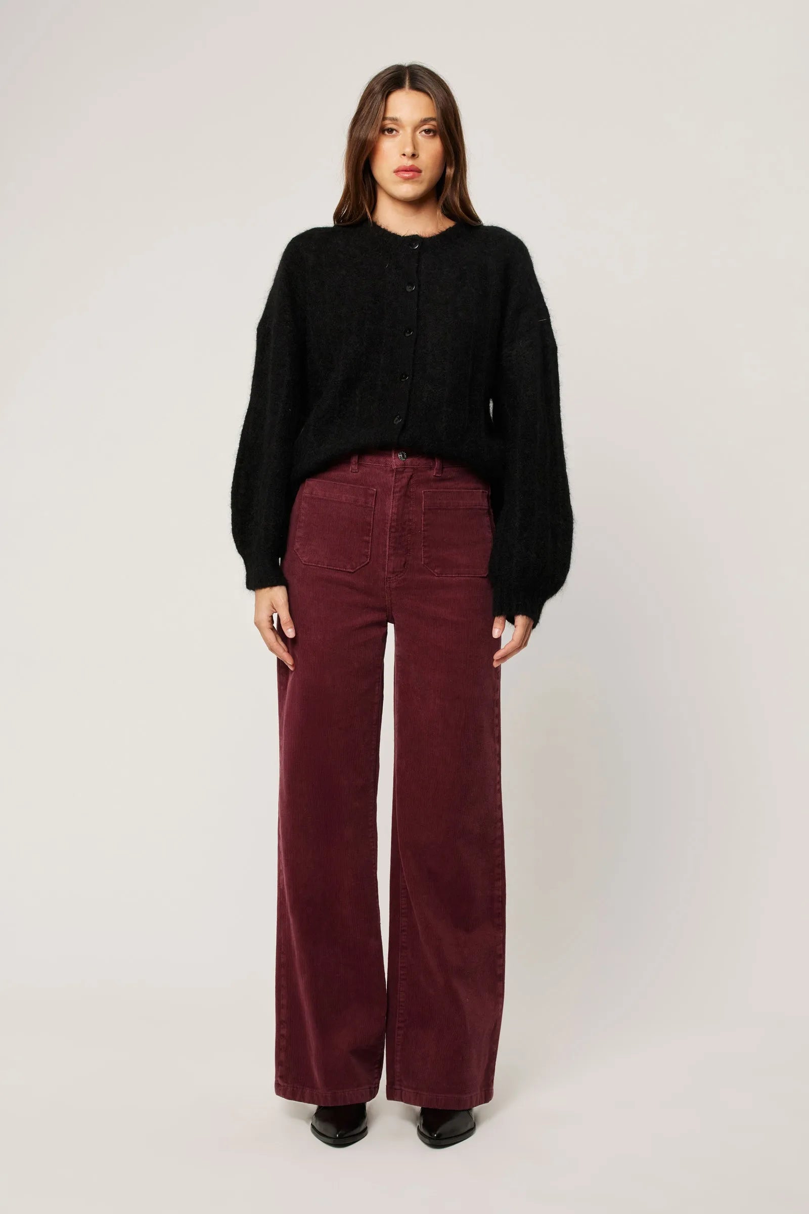 Elodie Cardigan Black