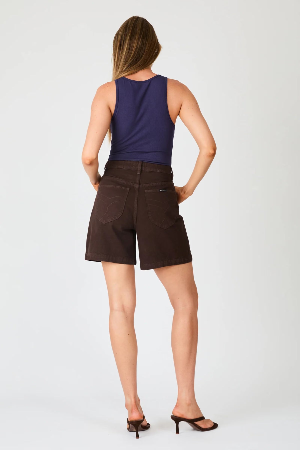 Super Mirage Denim Short Chocolate