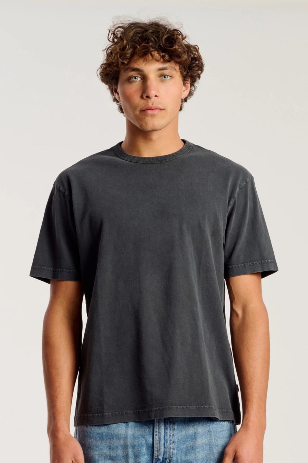 Core Tee Washed Black
