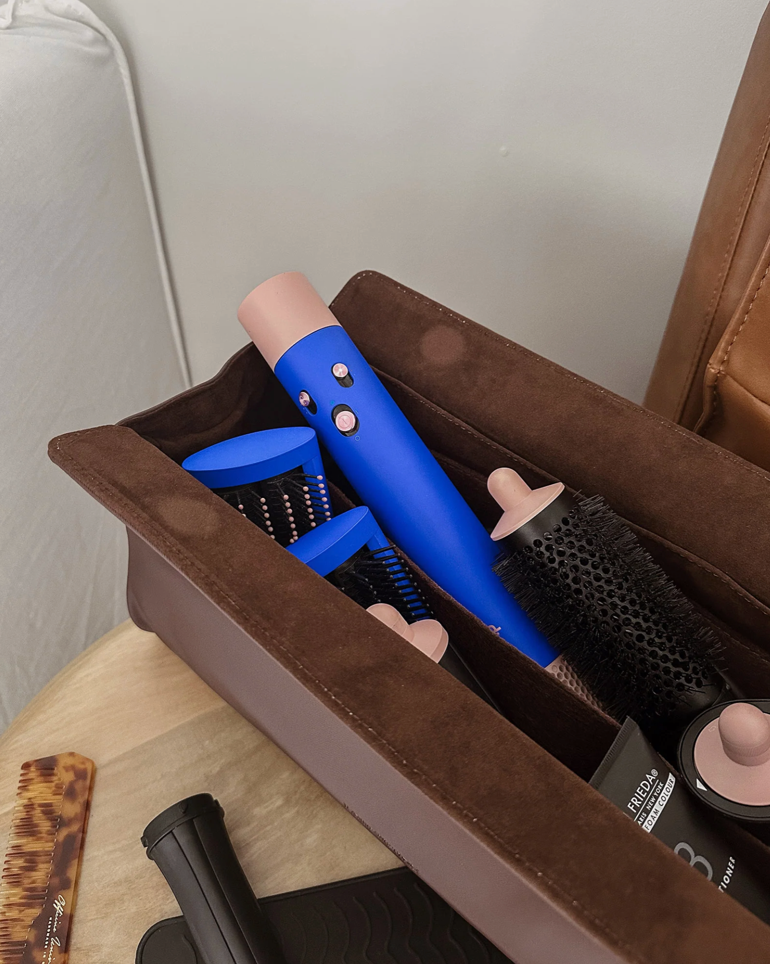 Margot Hair Tool Travel Case Chocolate