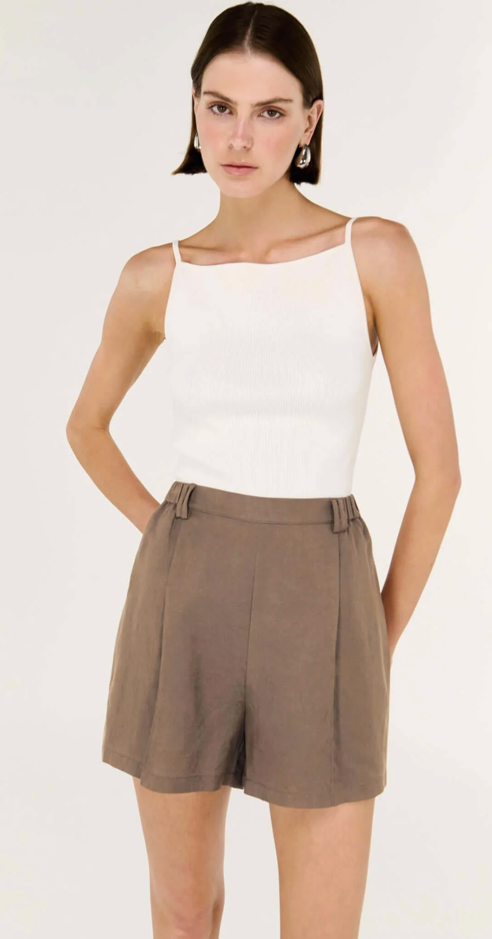 Evian High Waisted Shorts