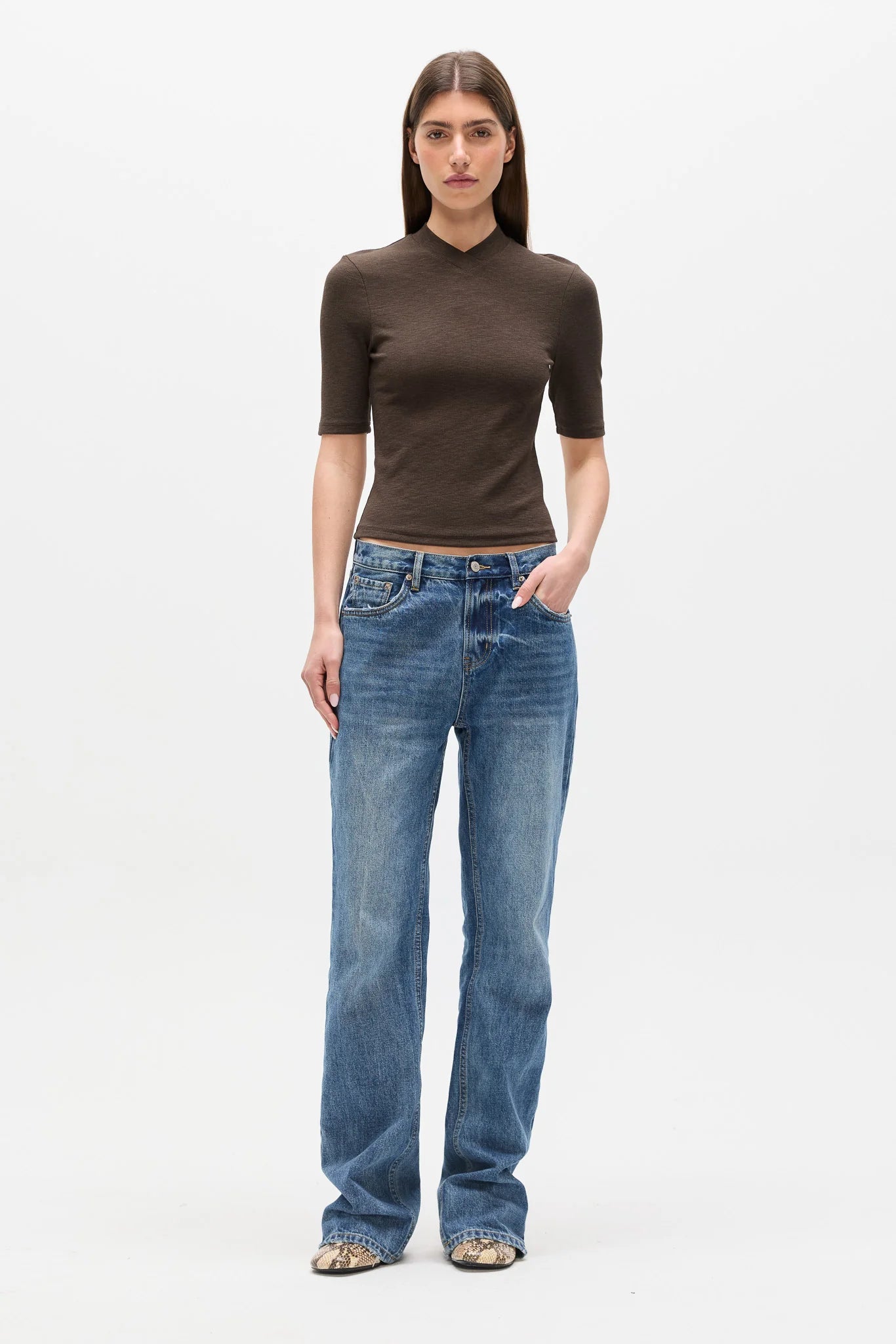 Tinka V Neck T-Shirt