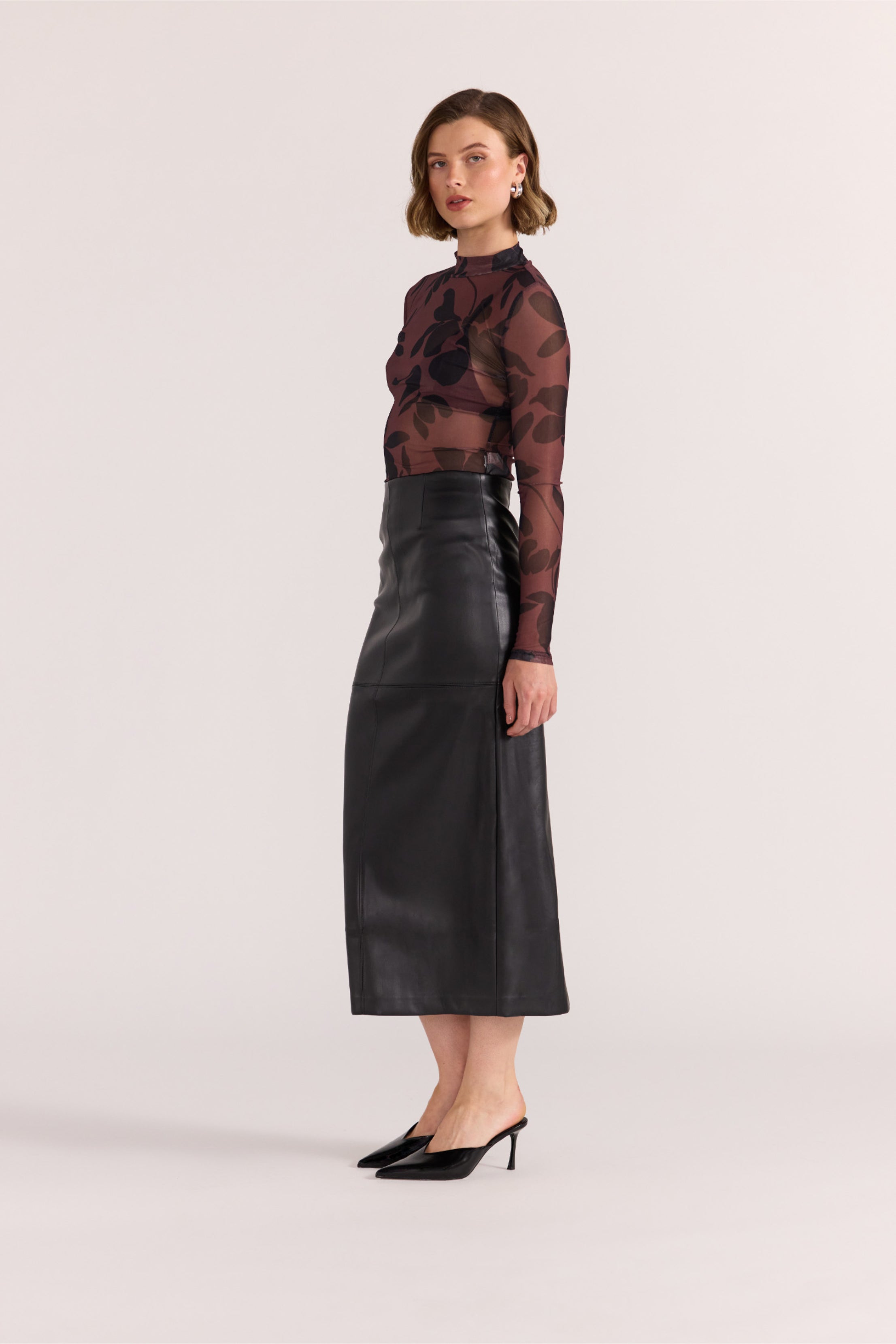 Olina Mesh Top
