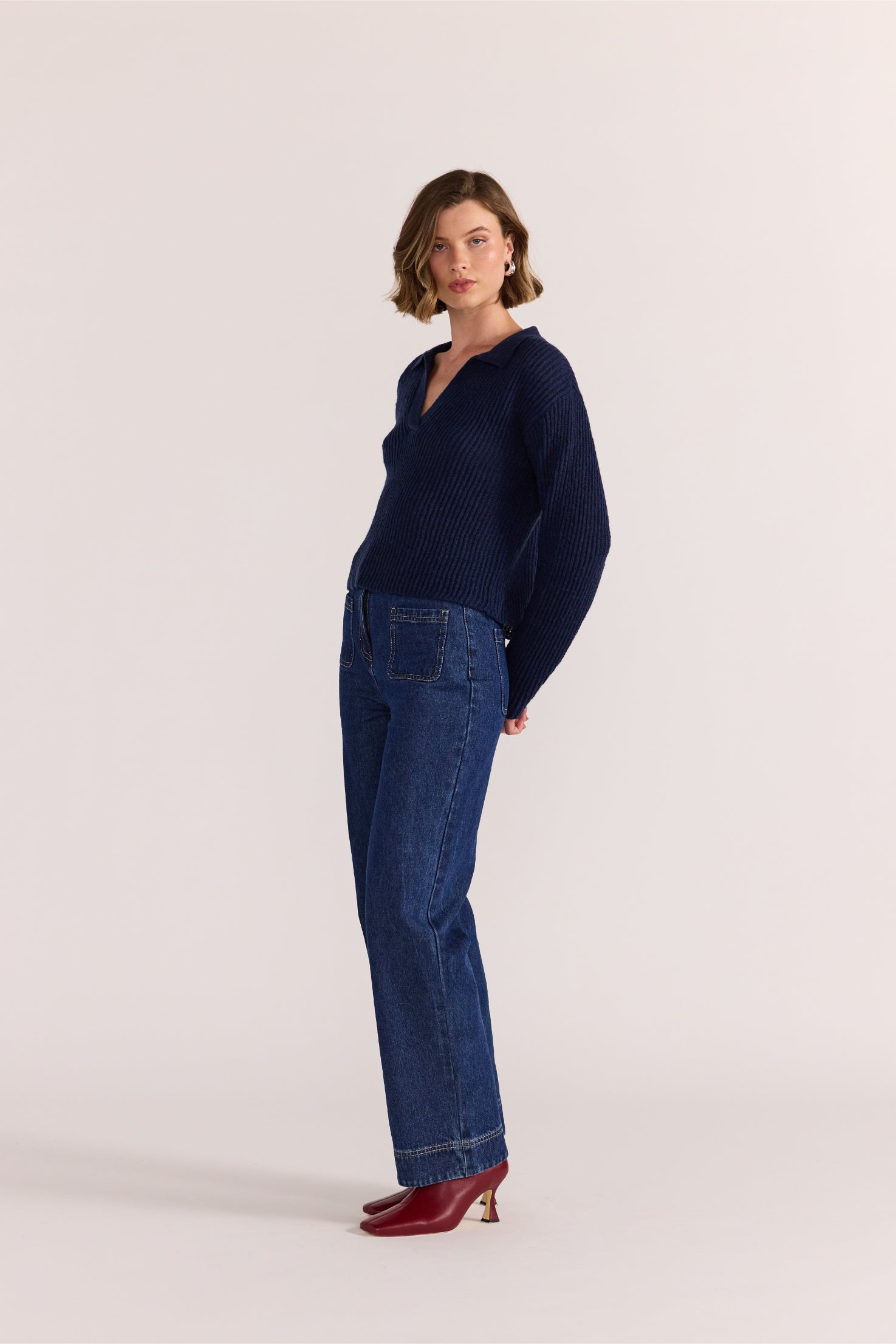 Saige Polo Jumper