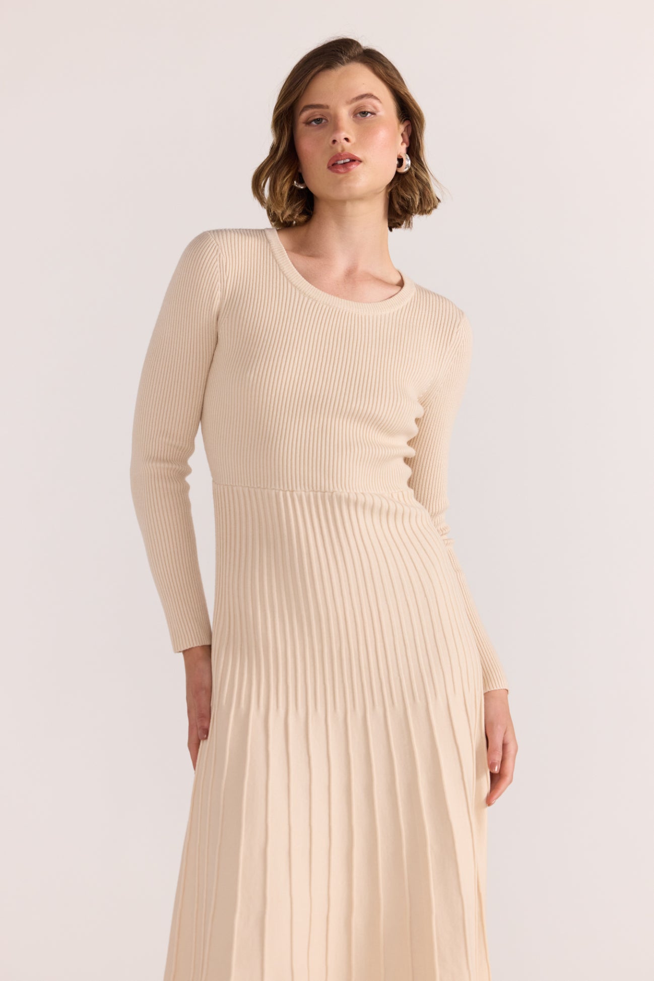 Elena Knitt Midi Dress