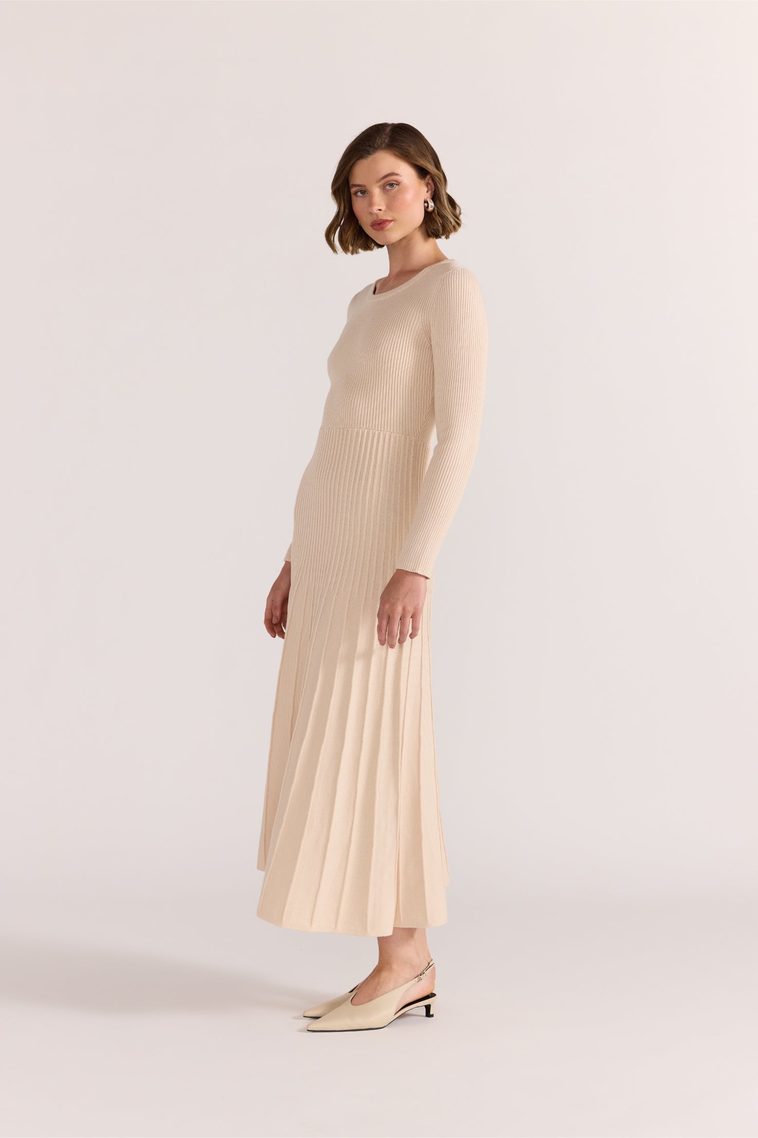 Elena Knitt Midi Dress
