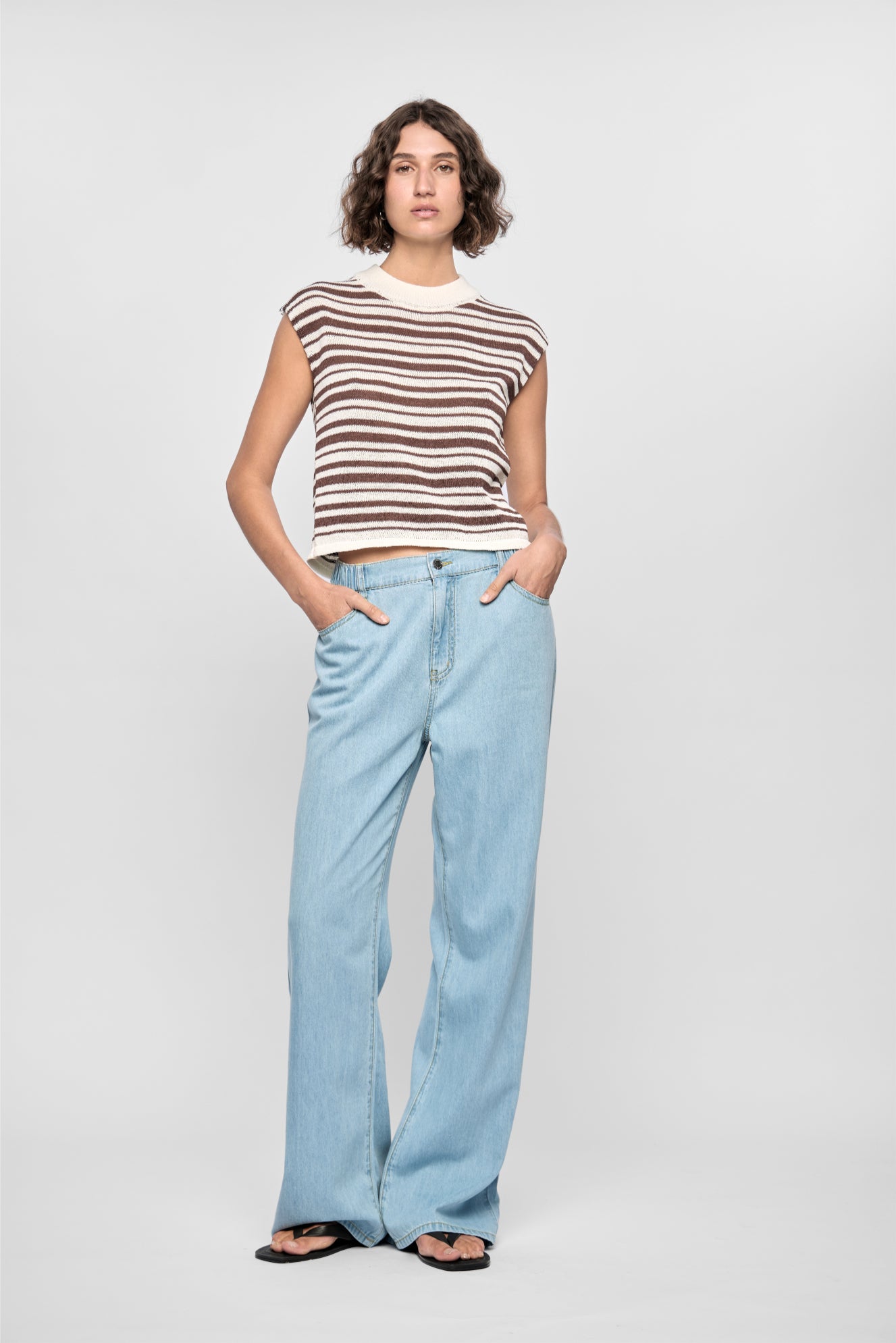 Palmer Stripe Knit Tank