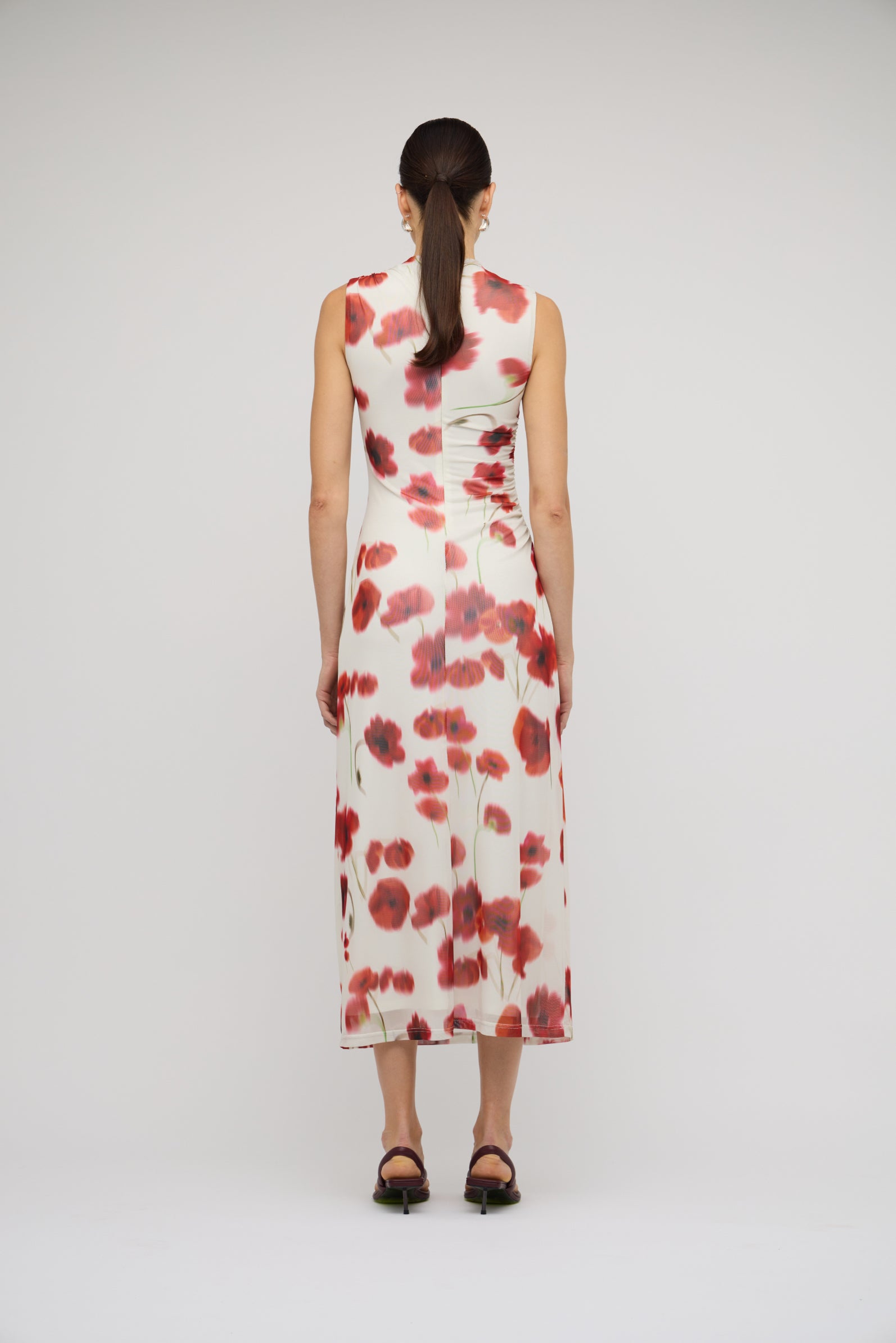 Lumi Mesh Midi Dress