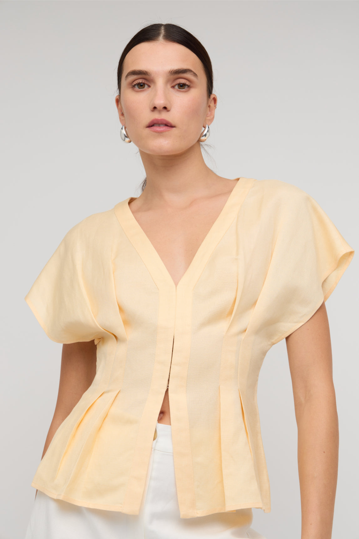 Estelle Pleated Blouse
