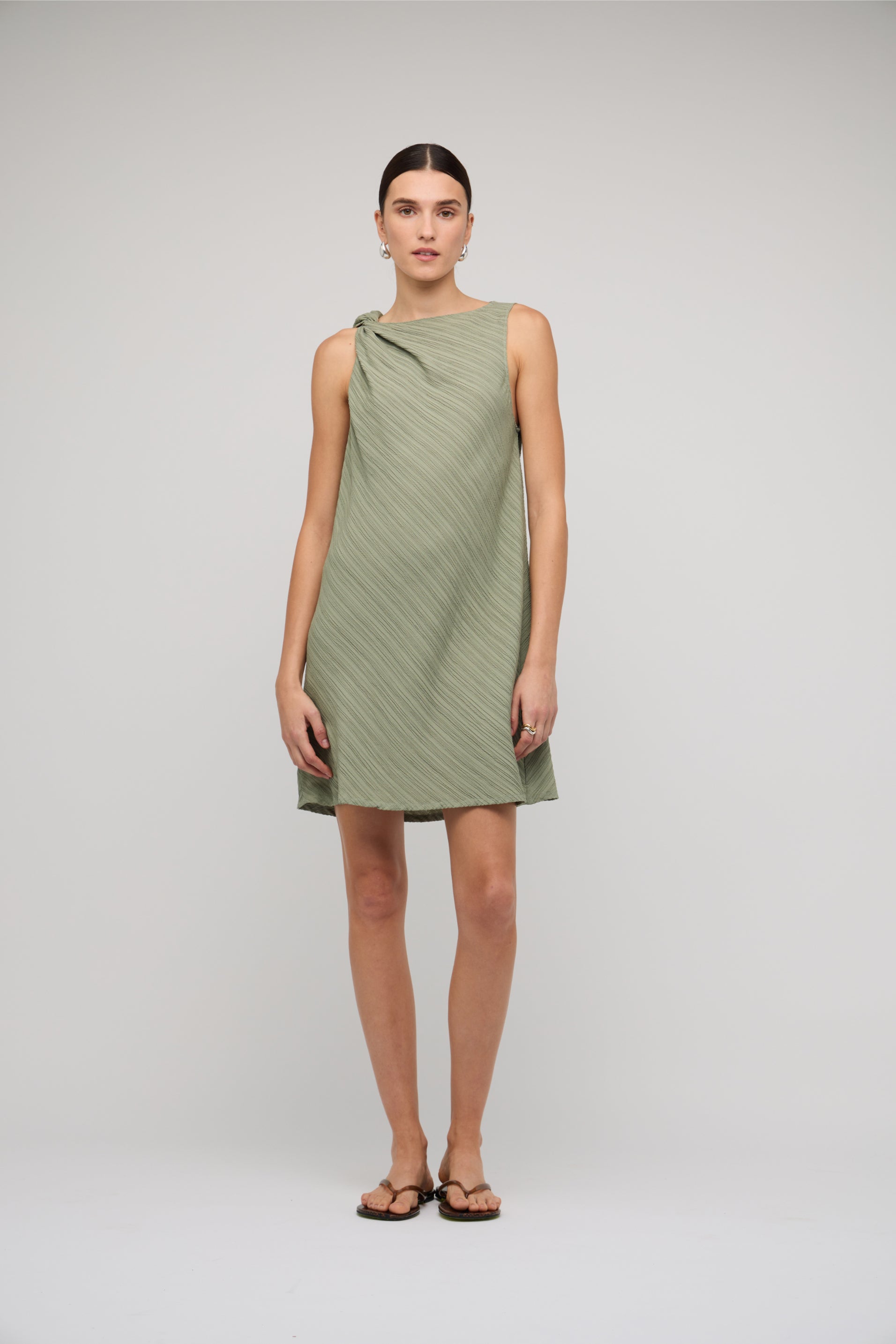 Amira Twist Mini Dress