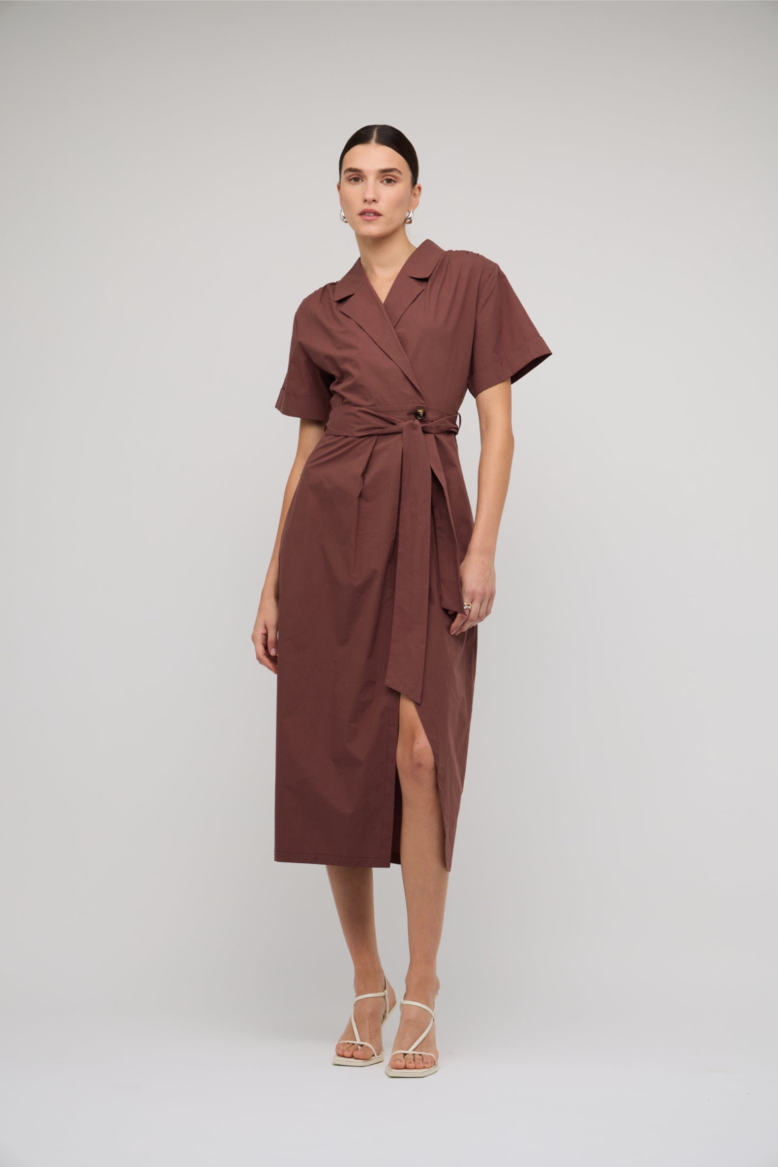 Ishtar Wrap Shirtdress