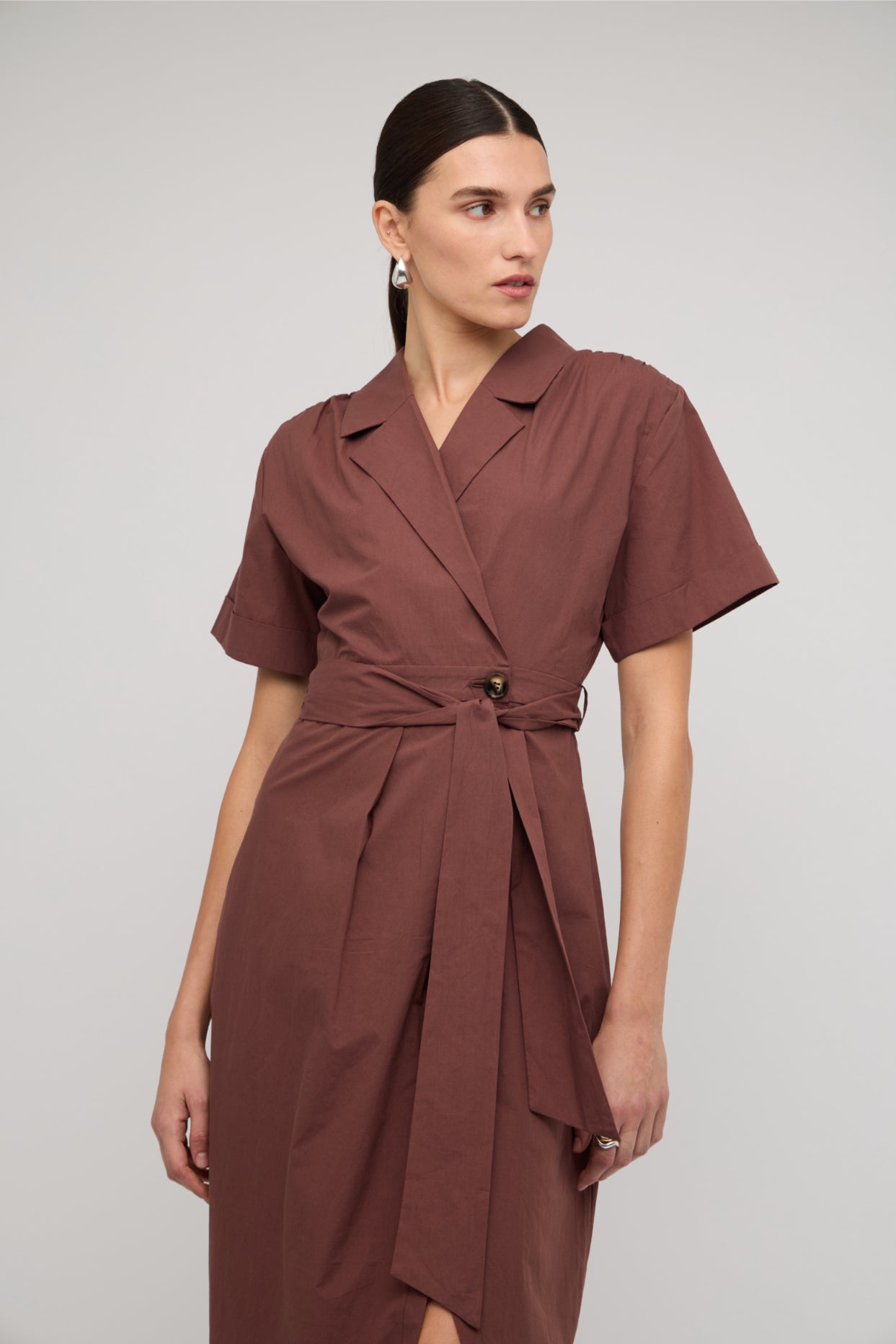 Ishtar Wrap Shirtdress
