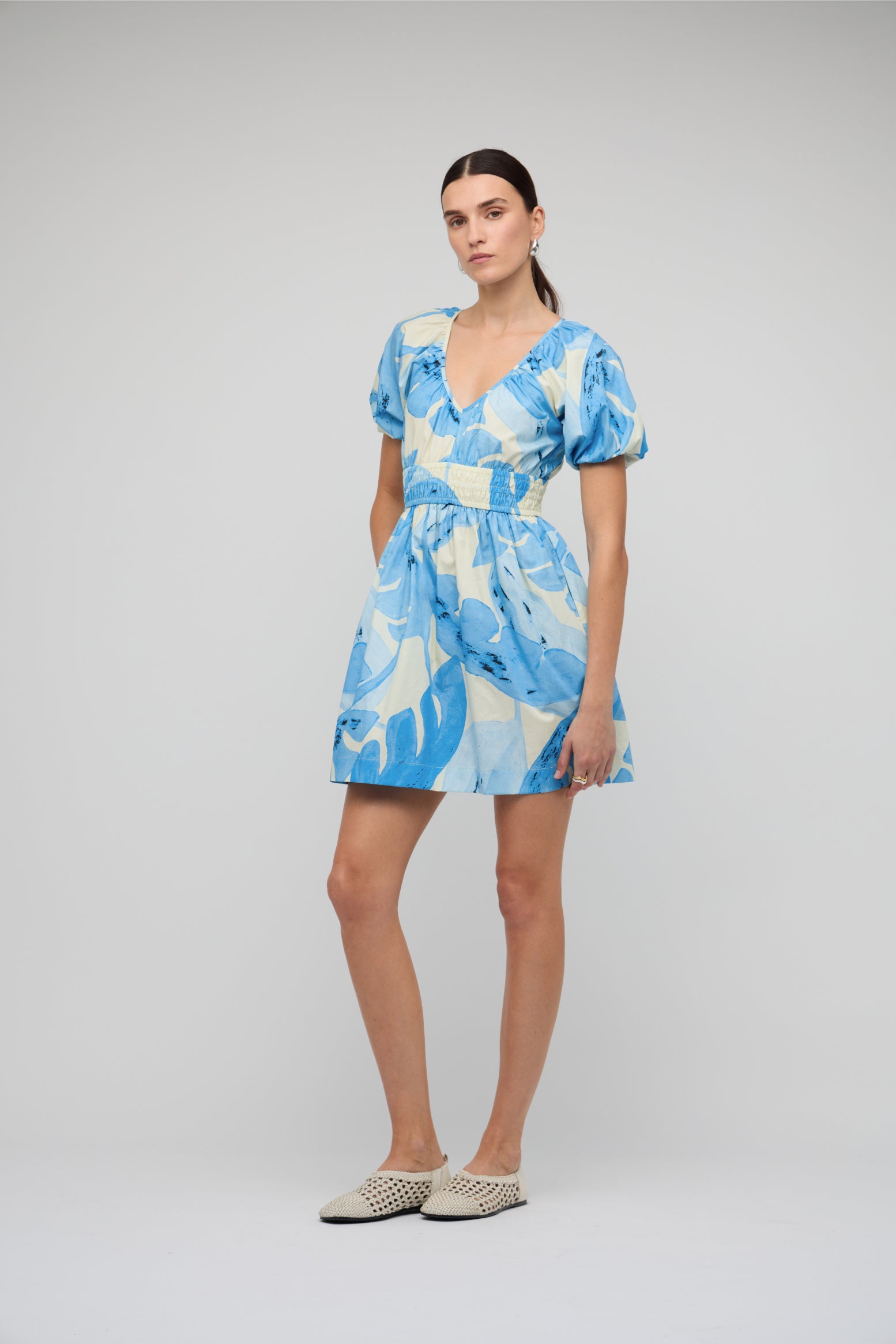 Leilani Sleeved Mini Dress