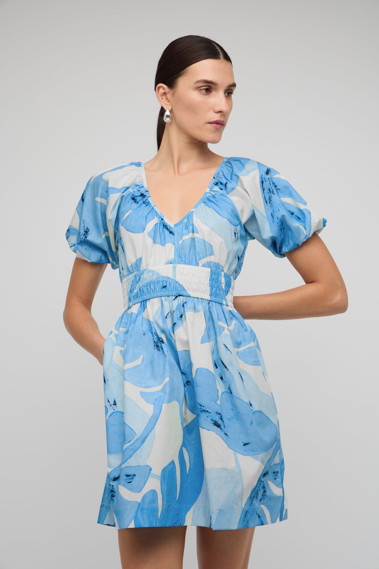 Leilani Sleeved Mini Dress