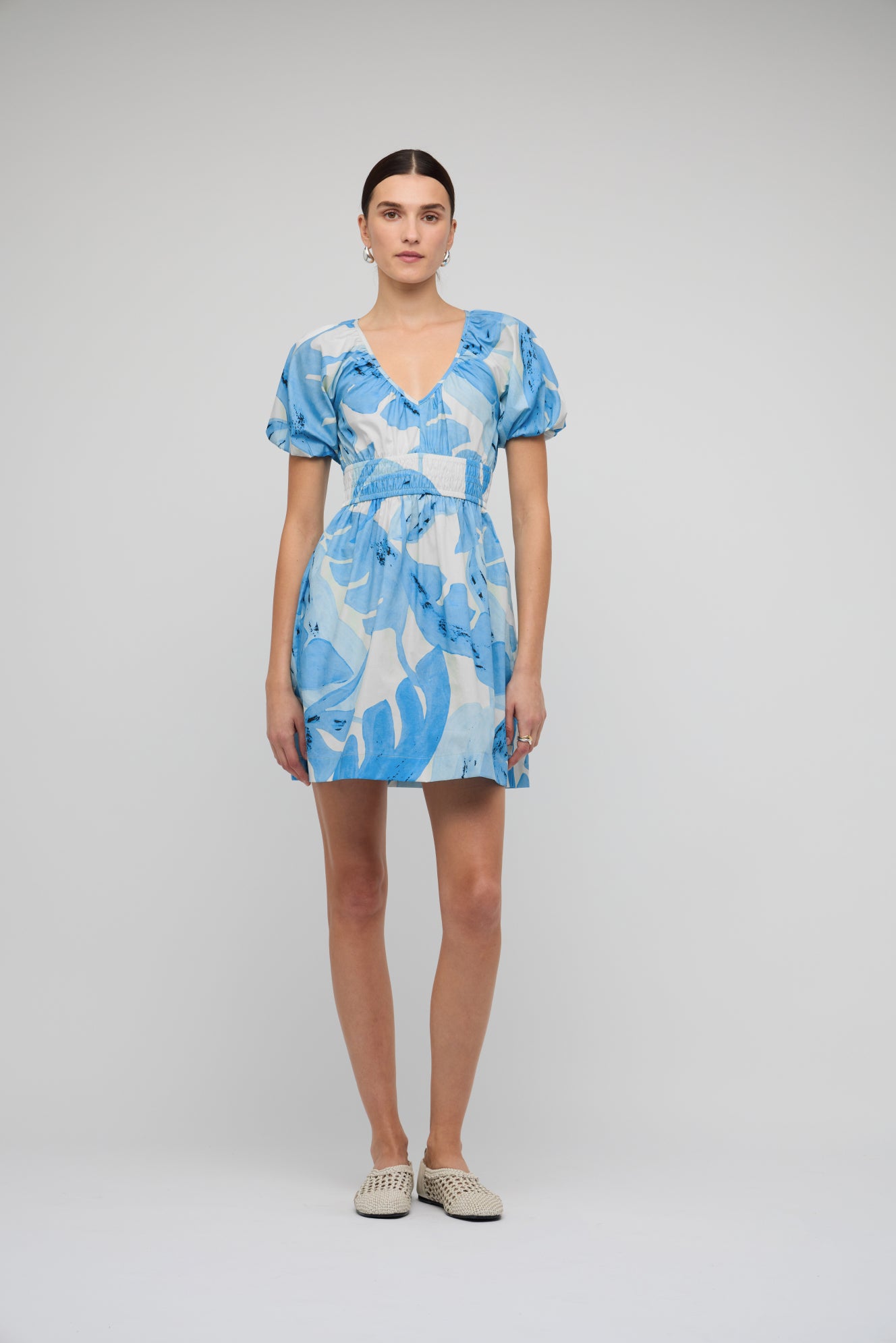 Leilani Sleeved Mini Dress