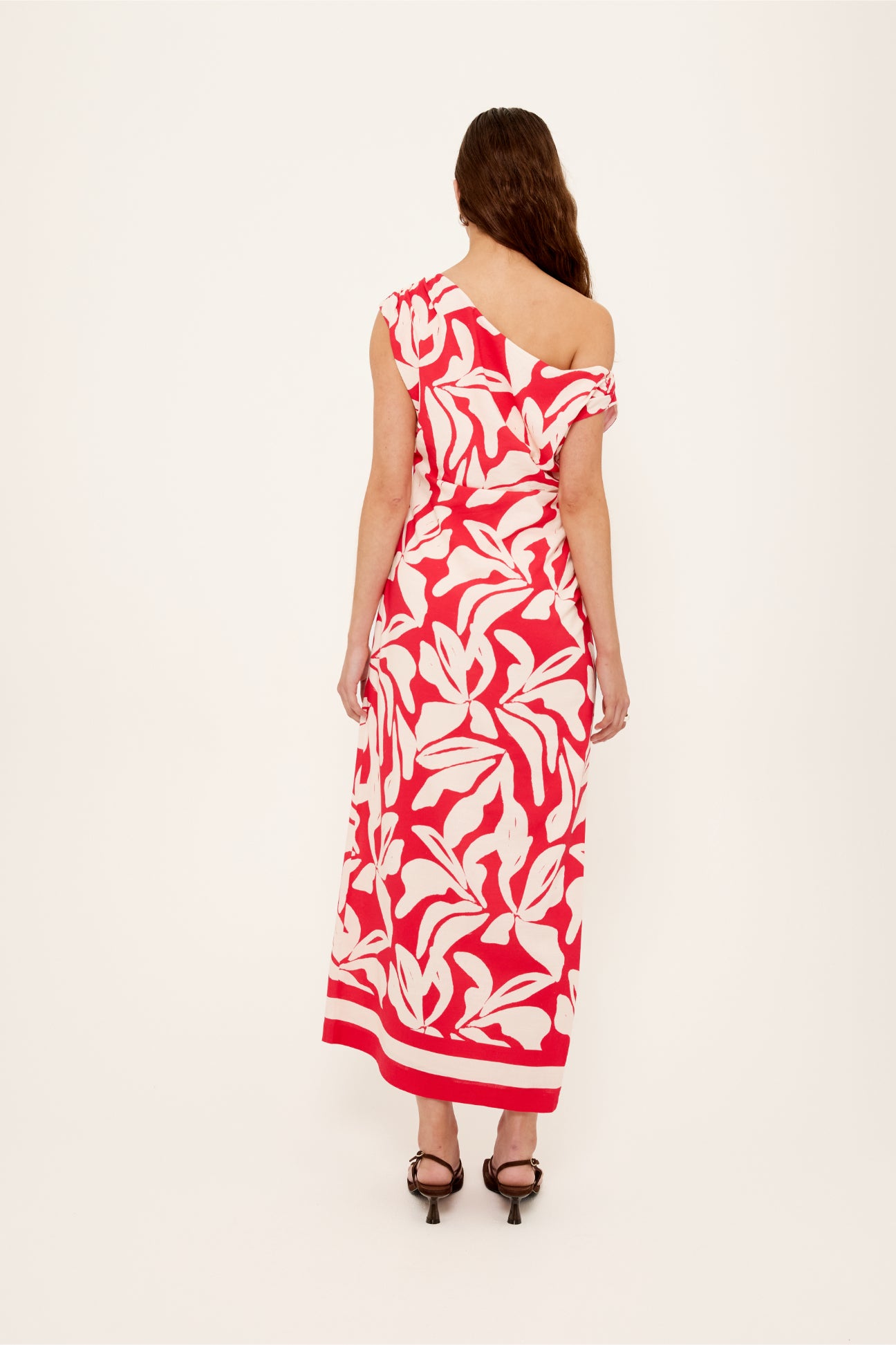 Serata Asym Midi Dress