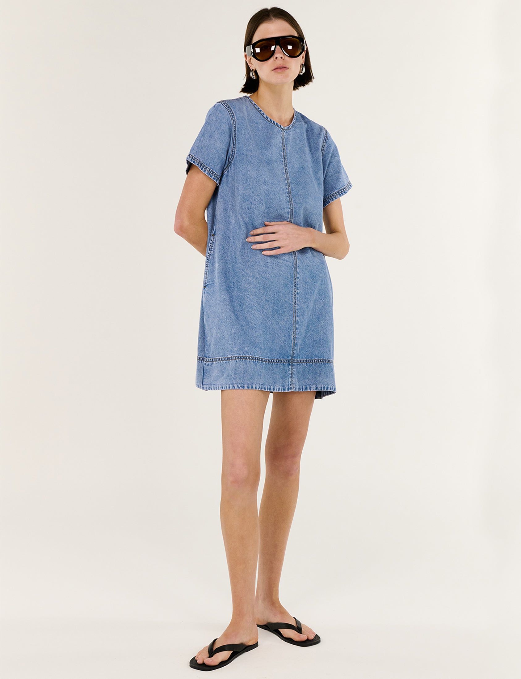 Rae Chambray Mini