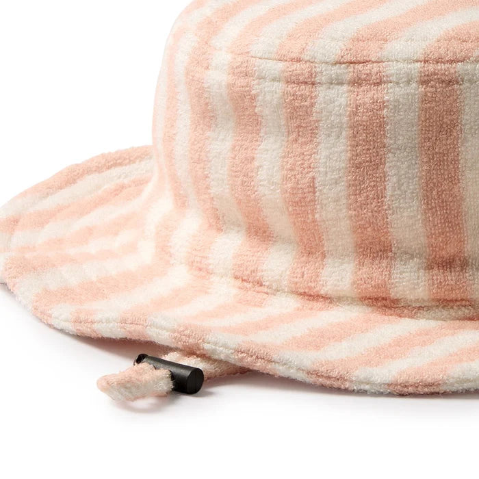 Strawberry Wave Organic Terry Sun Hat