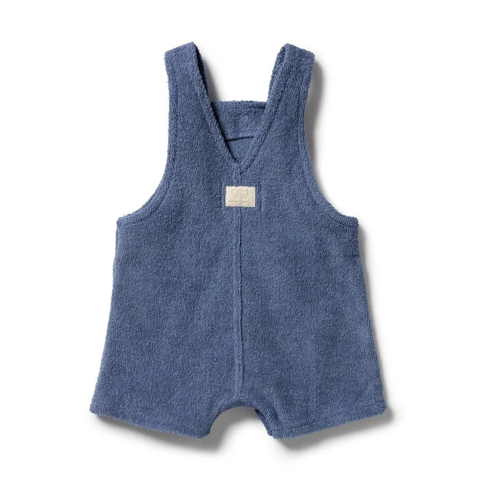 Deep Blue Organic Terry Growsuit