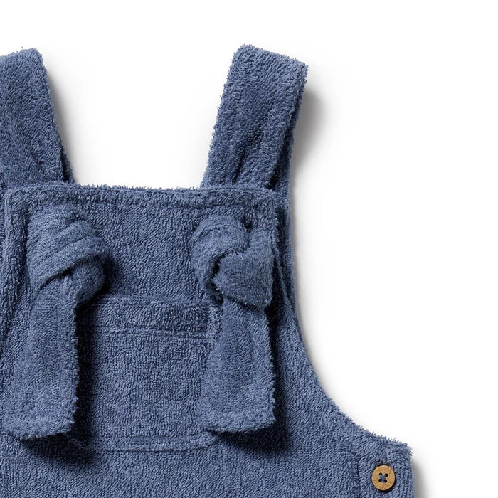 Deep Blue Organic Terry Growsuit