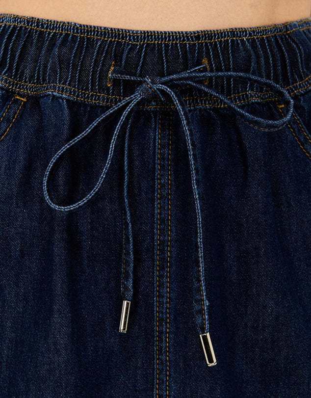 Lea Denim Mini Skirt