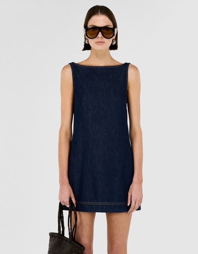 Lea Denim Mini Dress