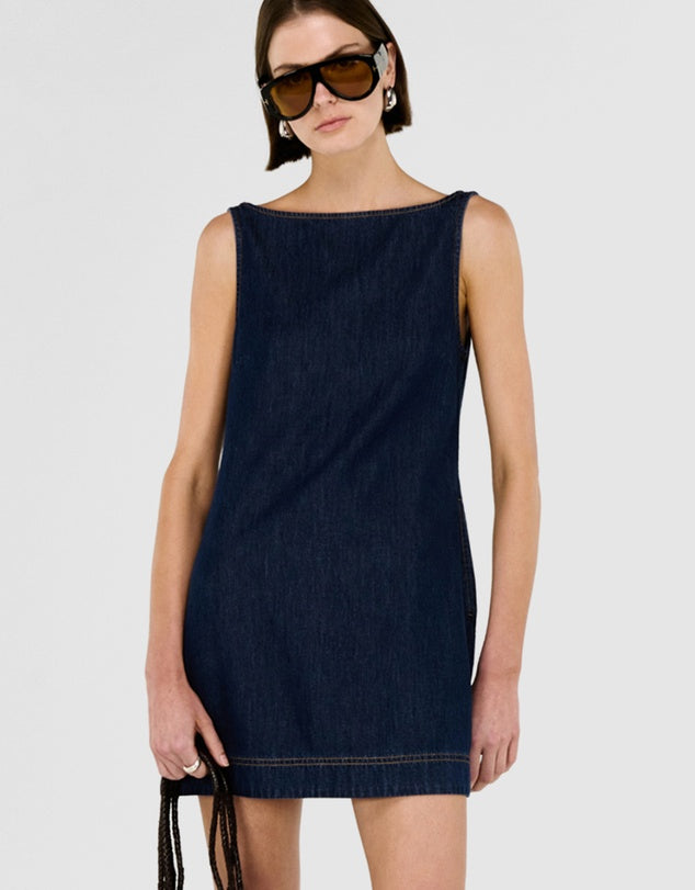 Lea Denim Mini Dress