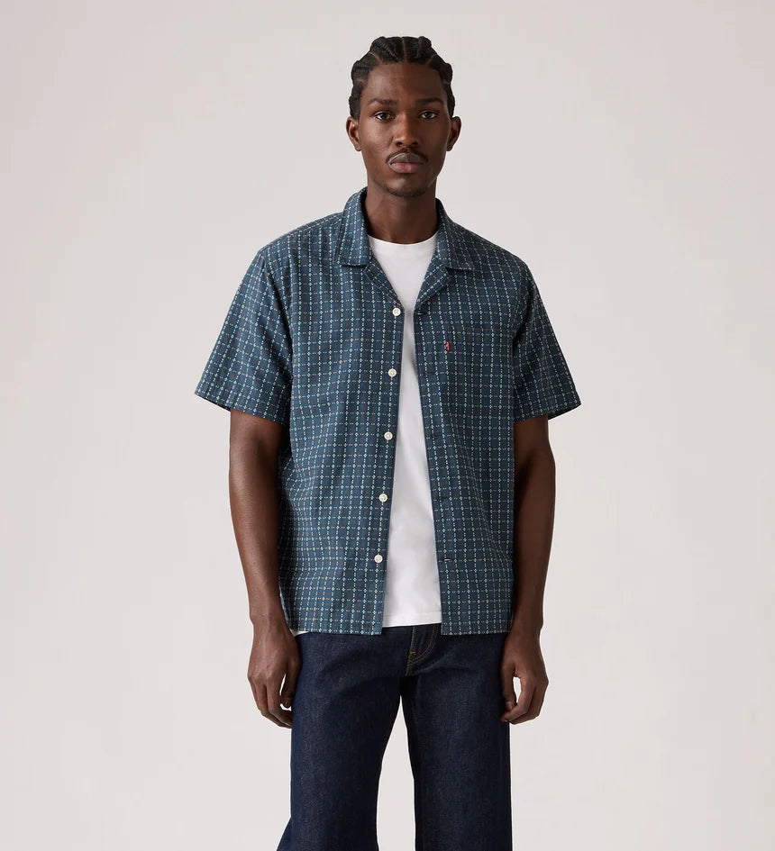 Sunset Standard Camp Shirt Ricky Dobby Plaid