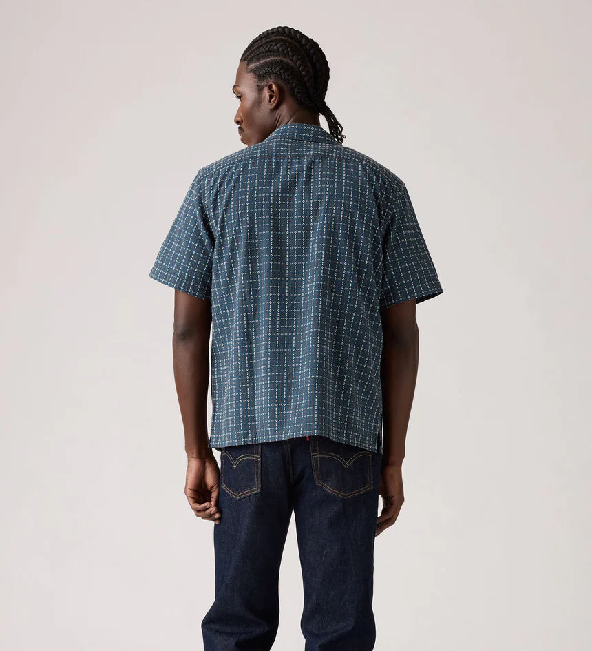 Sunset Standard Camp Shirt Ricky Dobby Plaid